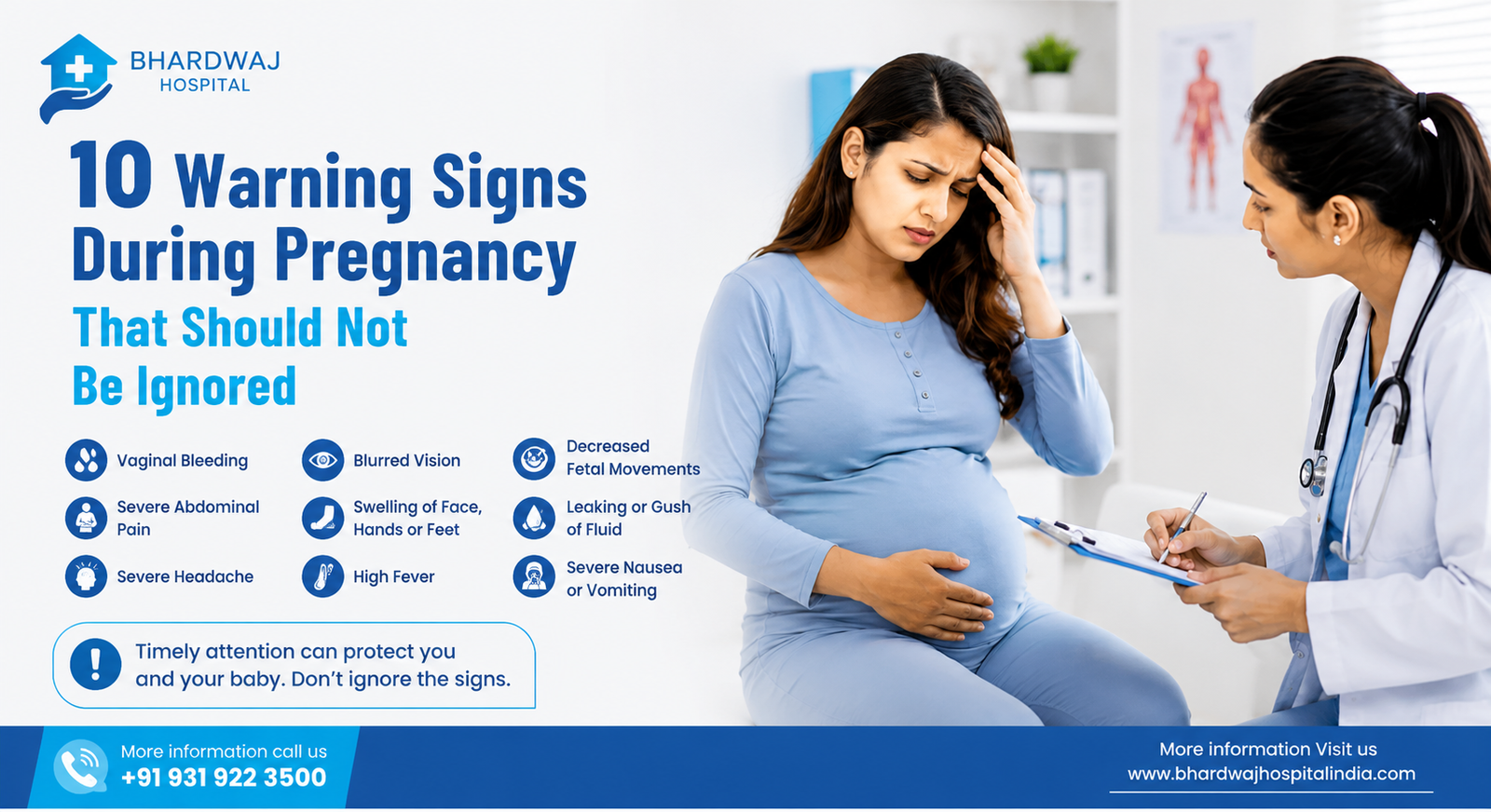 10 Warning Signs During Pregnancy